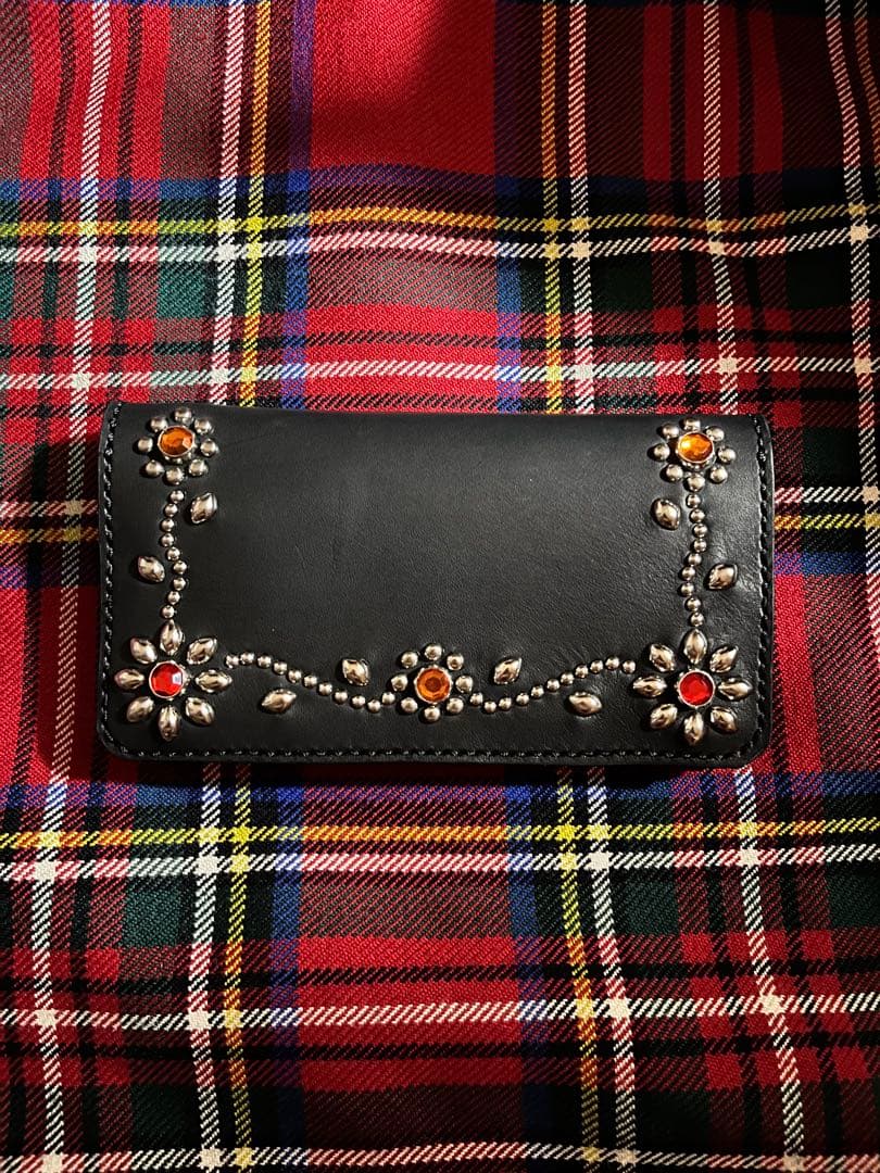 【セール】トラッカーウォレット M フラワー&リーフ