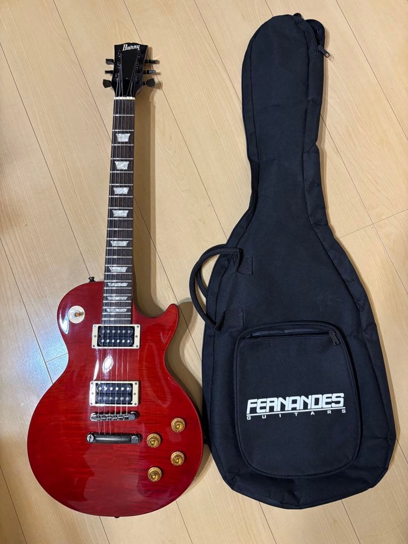 90's BURNY LG-75JP 日本製レスポール　アップグレード品