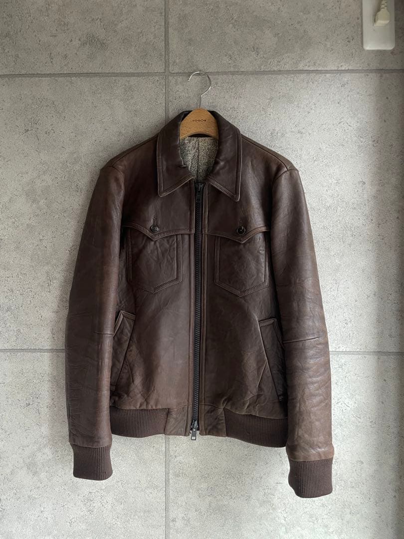 Number (n)ine ナンバーナイン　レザージャケット