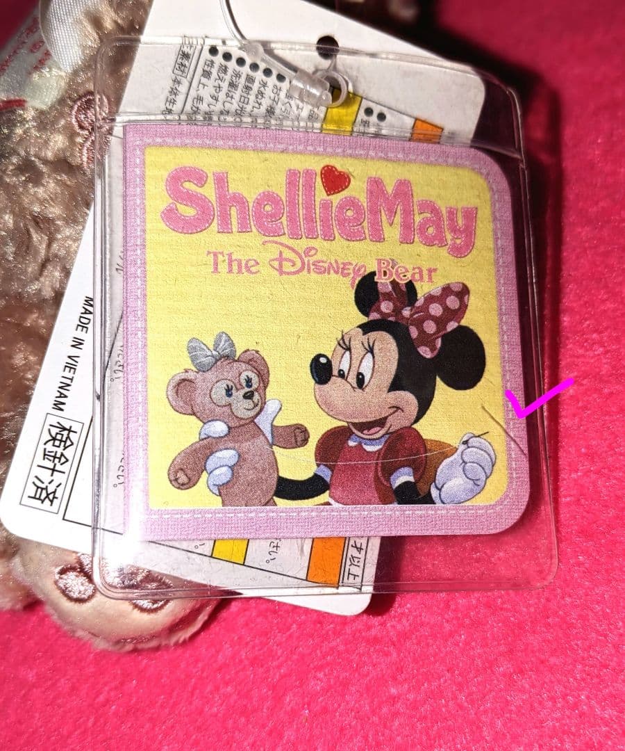 ♡美品♡ディズニー♡ミッキー＆ミニー♡ぬいぐるみマスコット＆ぬいぐるみピンバッジ