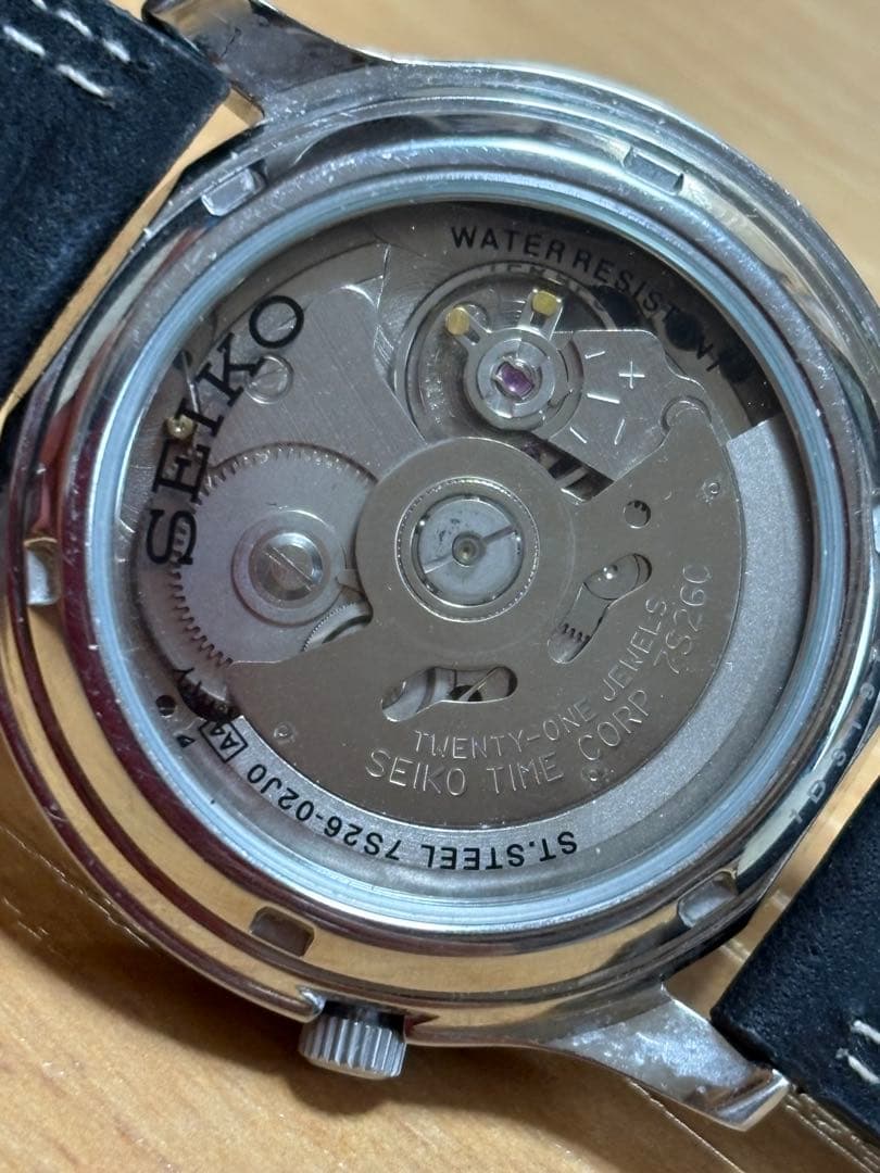 SEIKO Five 希少アラビア語カレンダー　7S26-0350