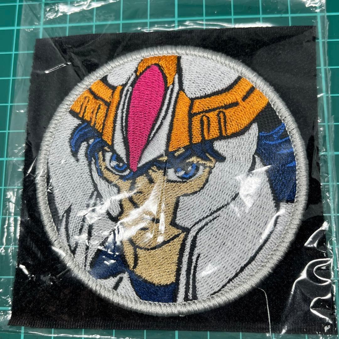 聖闘士星矢 フェニックス一輝 刺繍ベルクロパッチ 約10cm