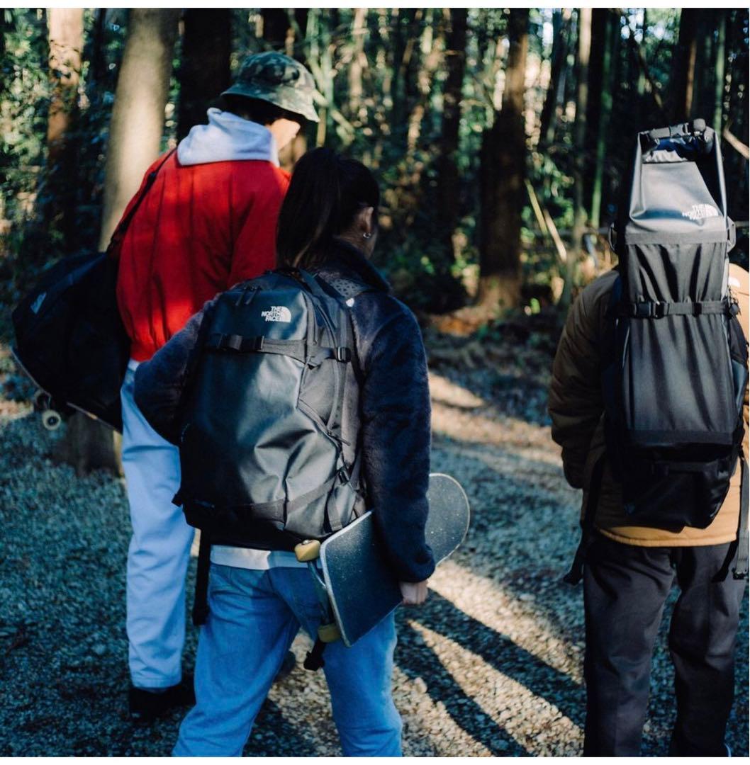 新品未開封　The North Face ワンダレイクキャリア　黒スケボーバック