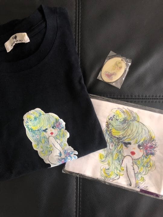 【超希少】水森亜土　Tシャツ　キーホルダー　ハンカチ　VIVAYOU コラボ