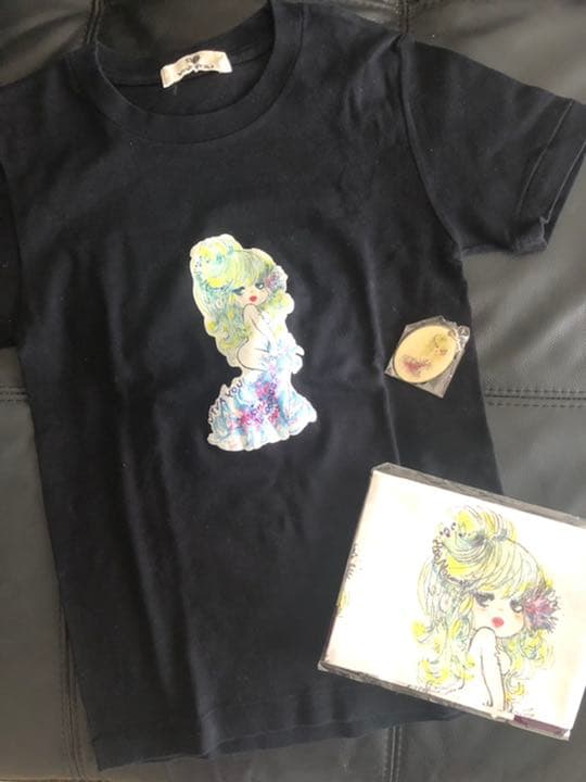 【超希少】水森亜土　Tシャツ　キーホルダー　ハンカチ　VIVAYOU コラボ