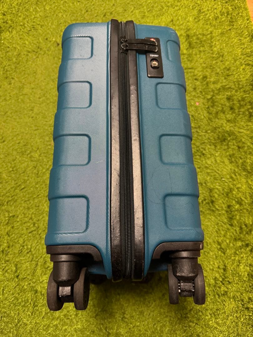 無印良品 MUJI 限定カラー ターコイズブルー 機内持ち込み可