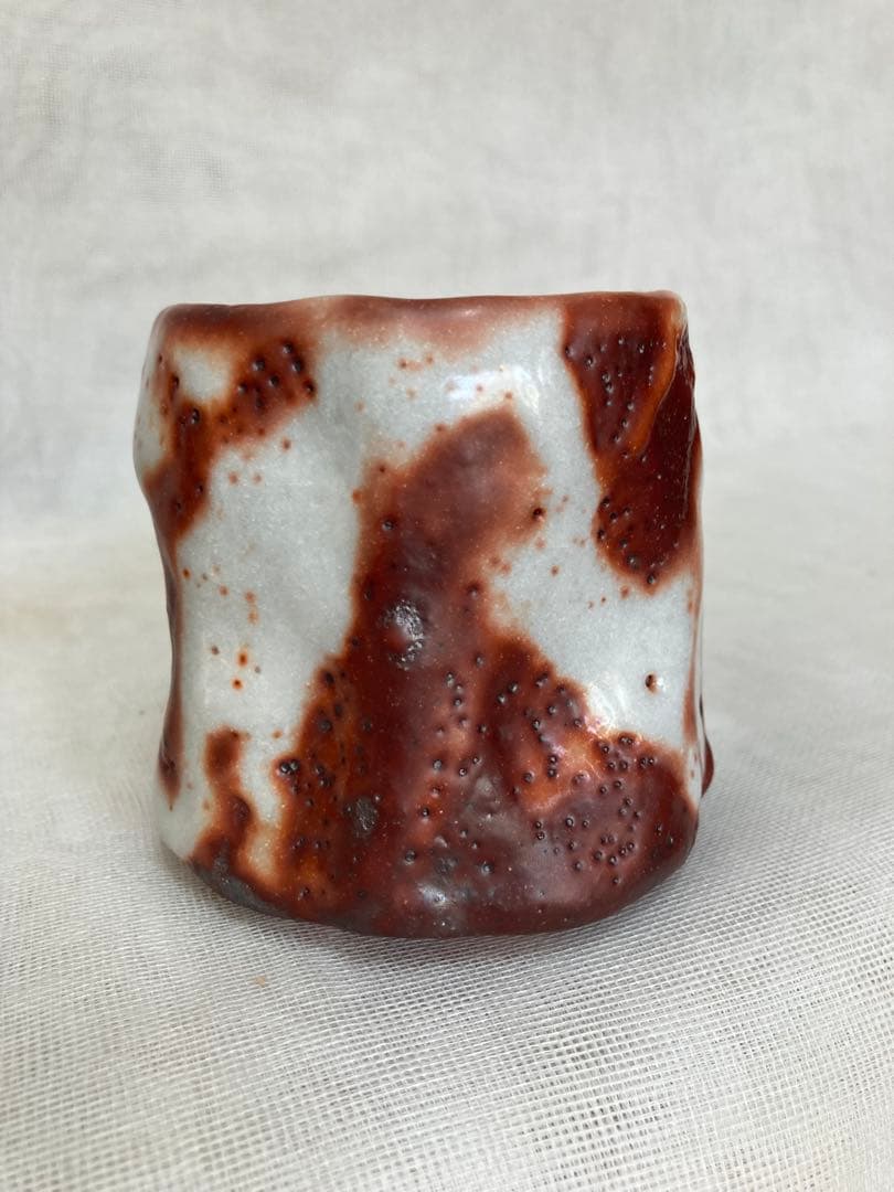 美濃焼／小林武春湯呑／湯65