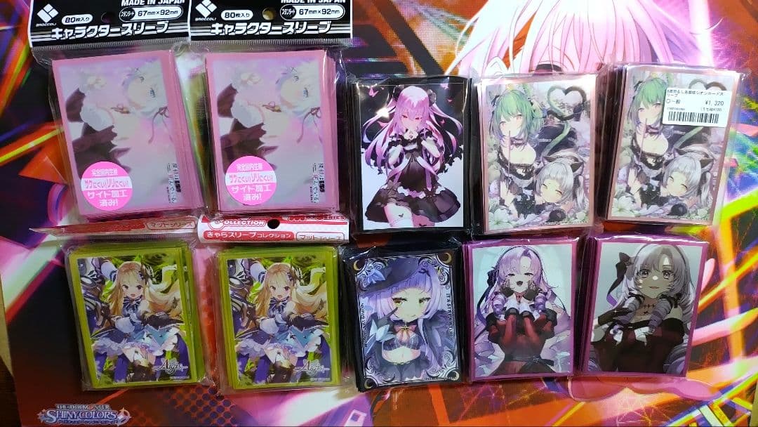 vtuberなど　スリーブセット
