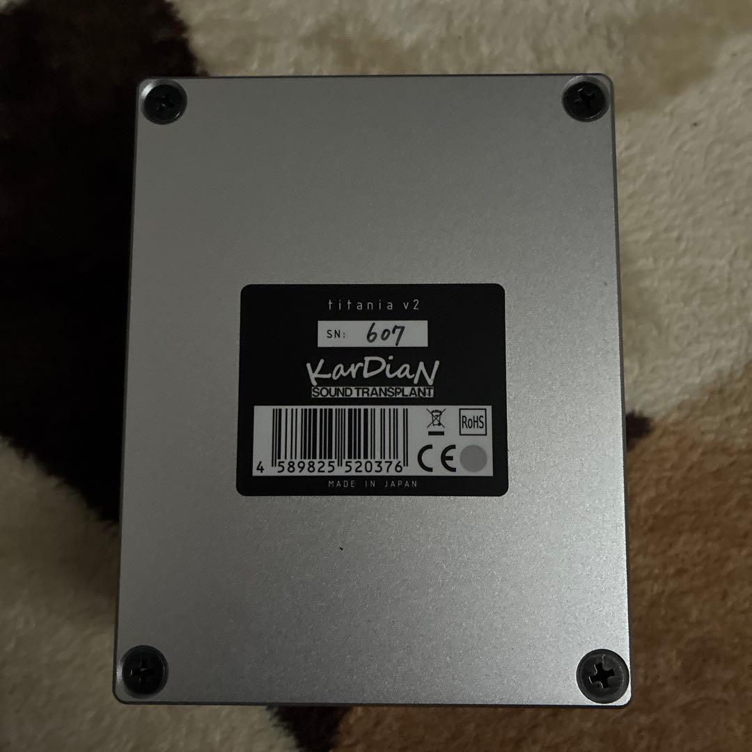 kardian titania ディストーション　V2 エフェクター