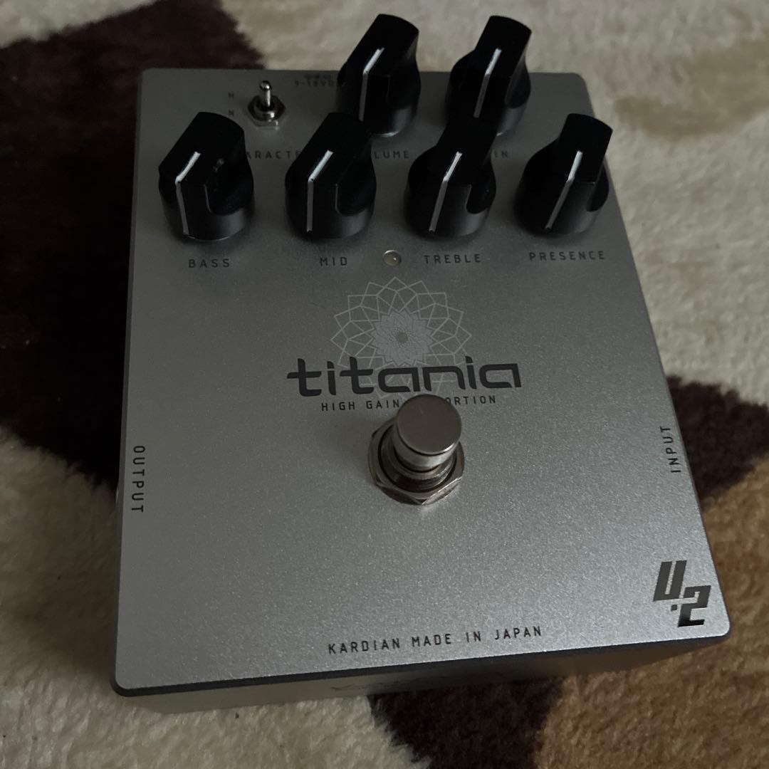 kardian titania ディストーション　V2 エフェクター