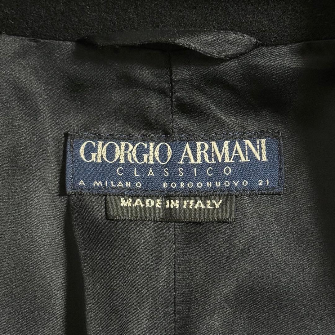 90s Giorgio Armani カシミヤ100% ダブル チェスターコート