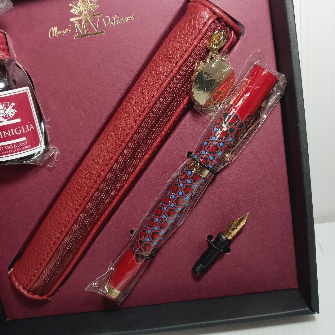 新品 未使用 CAMPO MARZIO　バチカン美術館コラボセット　万年筆