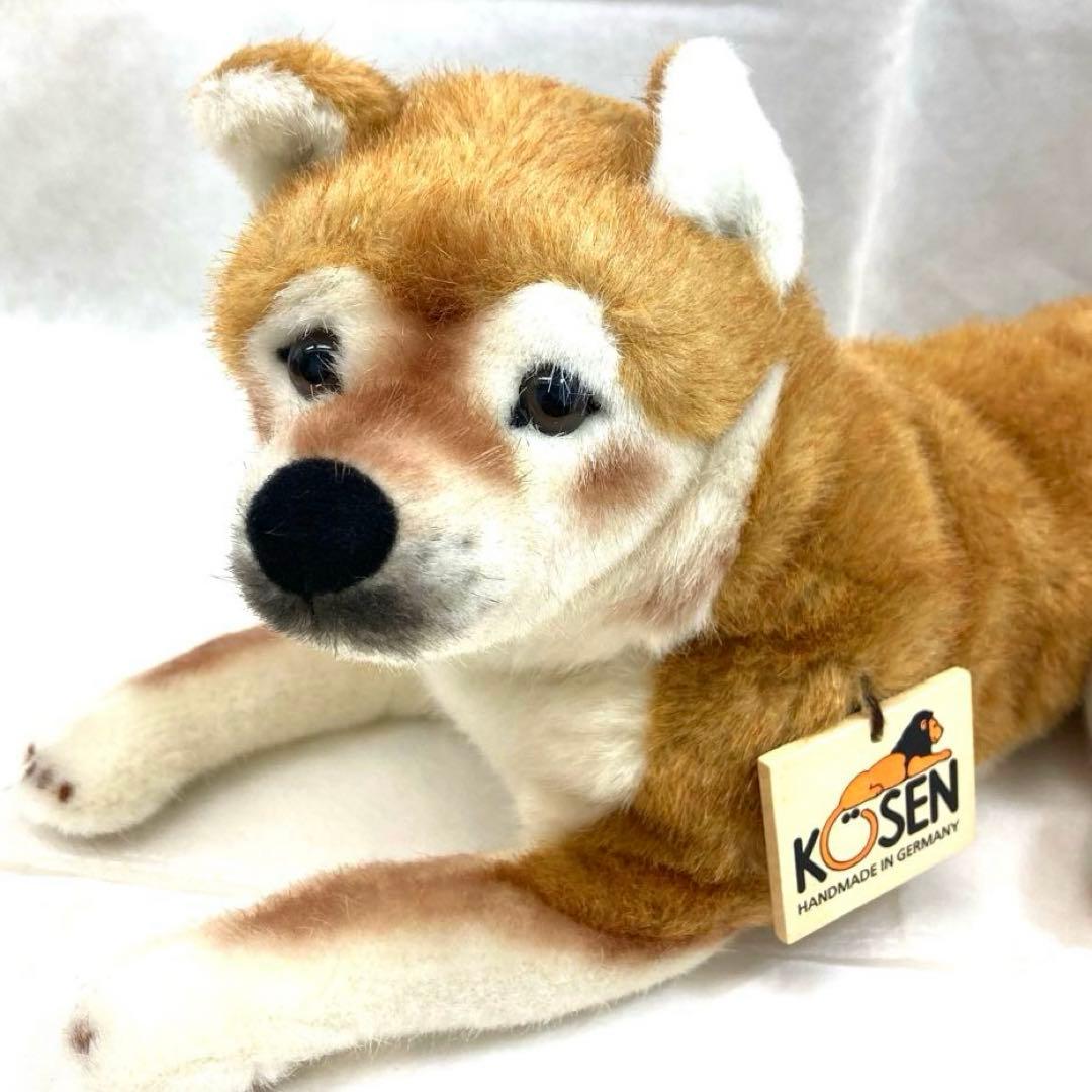 【KOSEN】ケーセン　ぬいぐるみ　芝犬　伏せ