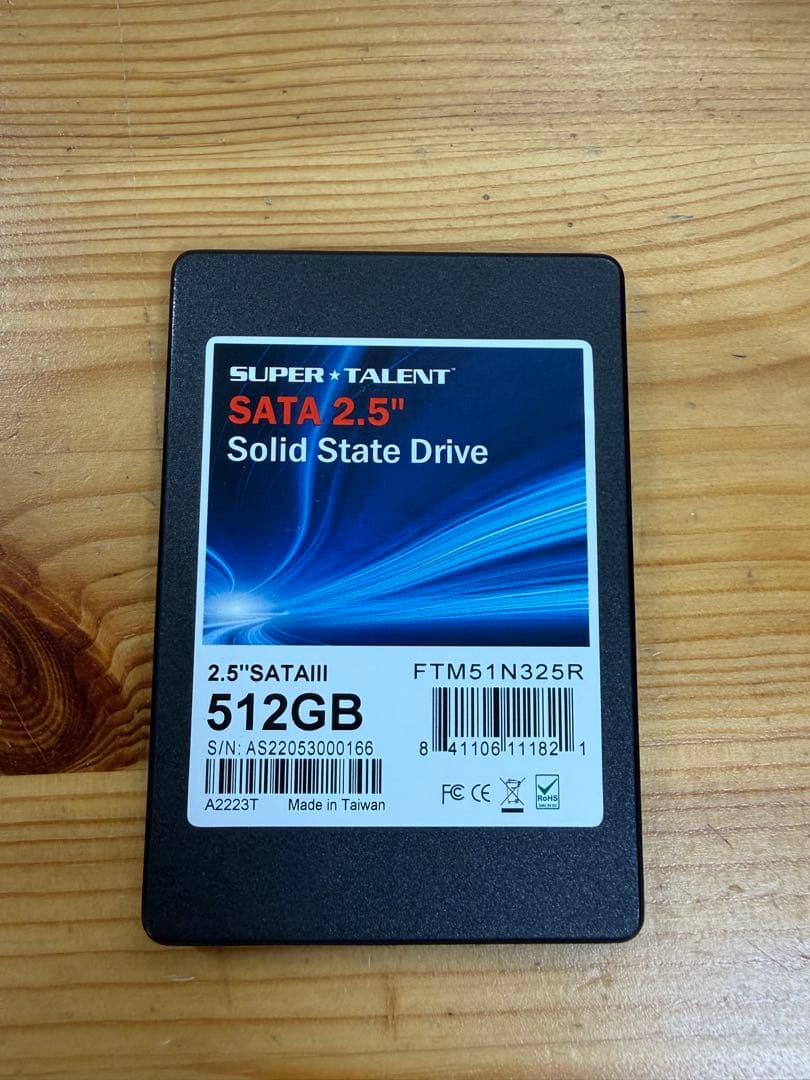 内蔵型SSD TEAMGROUP Super Talent 512GB SSD