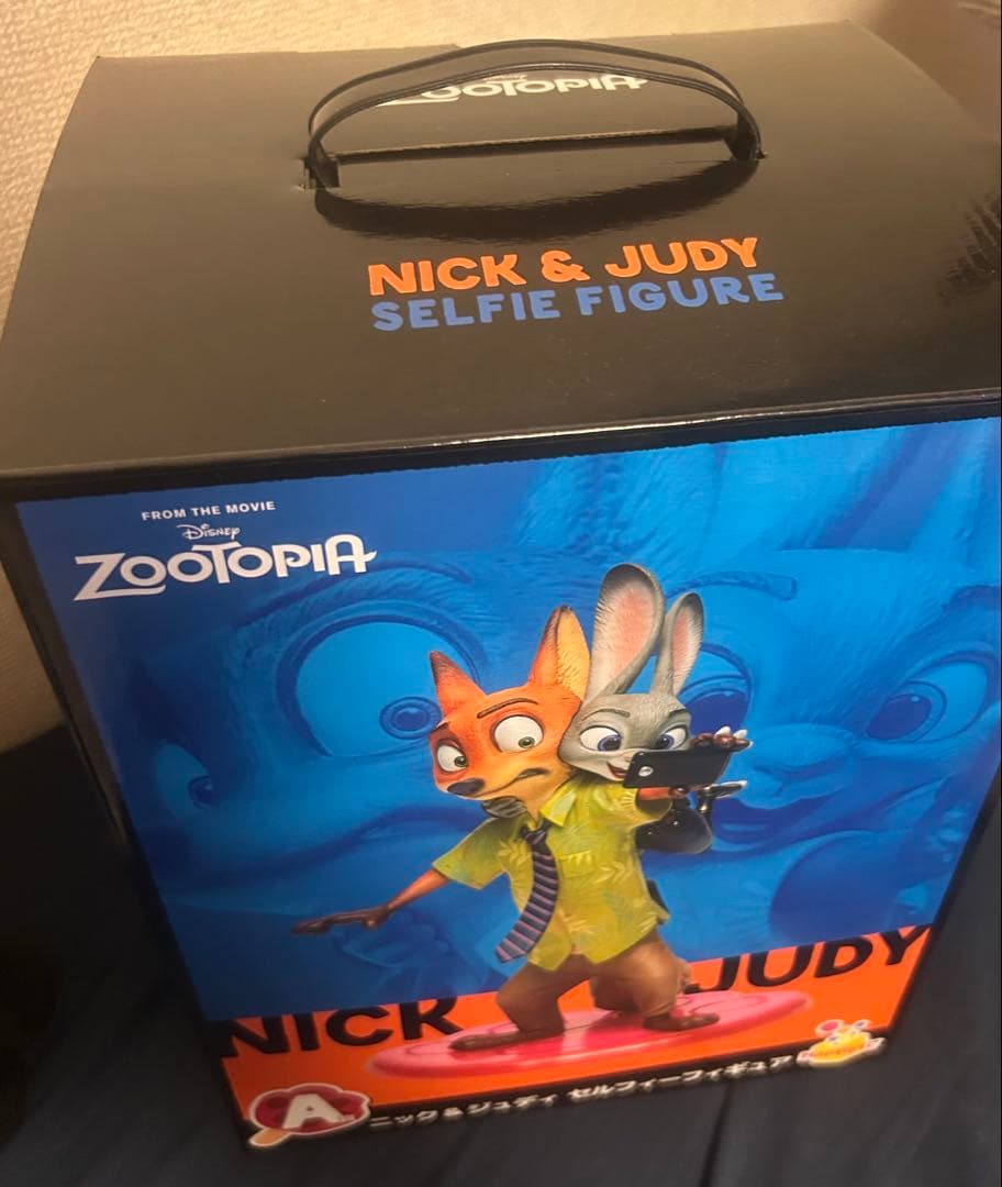 happyくじ ズートピア A賞 ニック＆ジュディ フィギュア