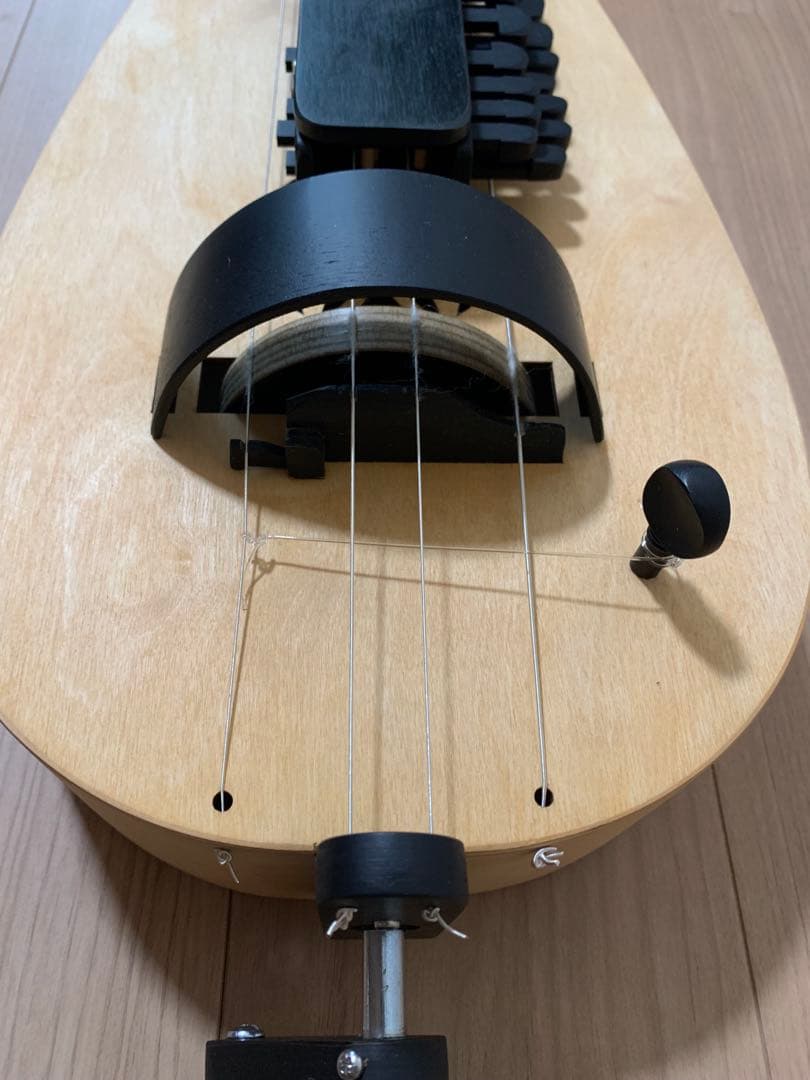 ハーディ・ガーディ hurdy gurdy ヨーロッパ　手作り古楽器 民族楽器