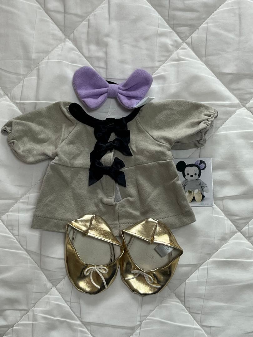 【激レア】ミニークチュールぬいぐるみと着せ替え洋服16着セット