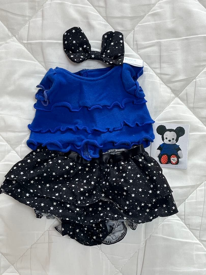 【激レア】ミニークチュールぬいぐるみと着せ替え洋服16着セット