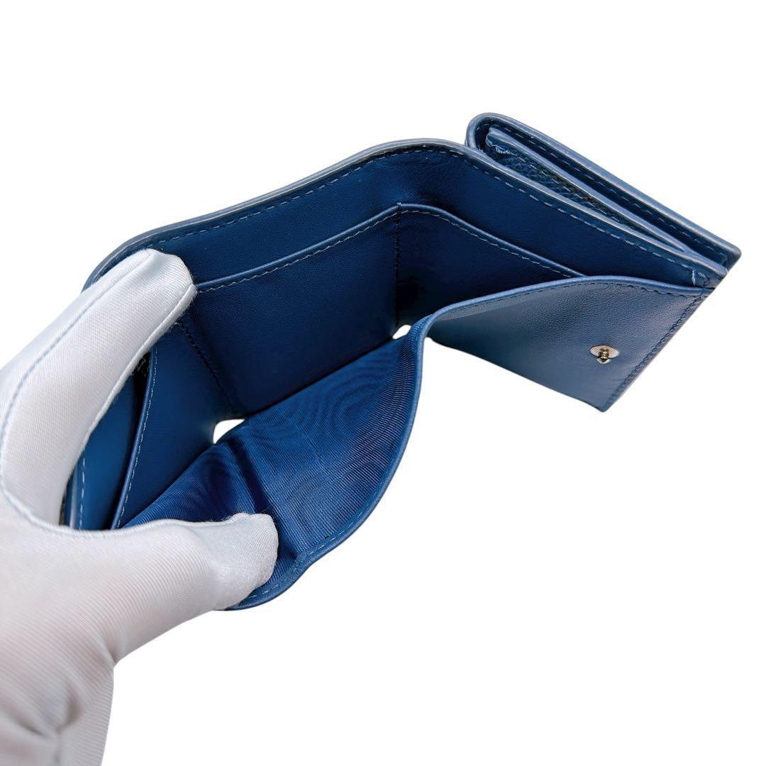 ディオール 30モンテーニュ コンパクトウォレット 三つ折り財布 美品 お買い得