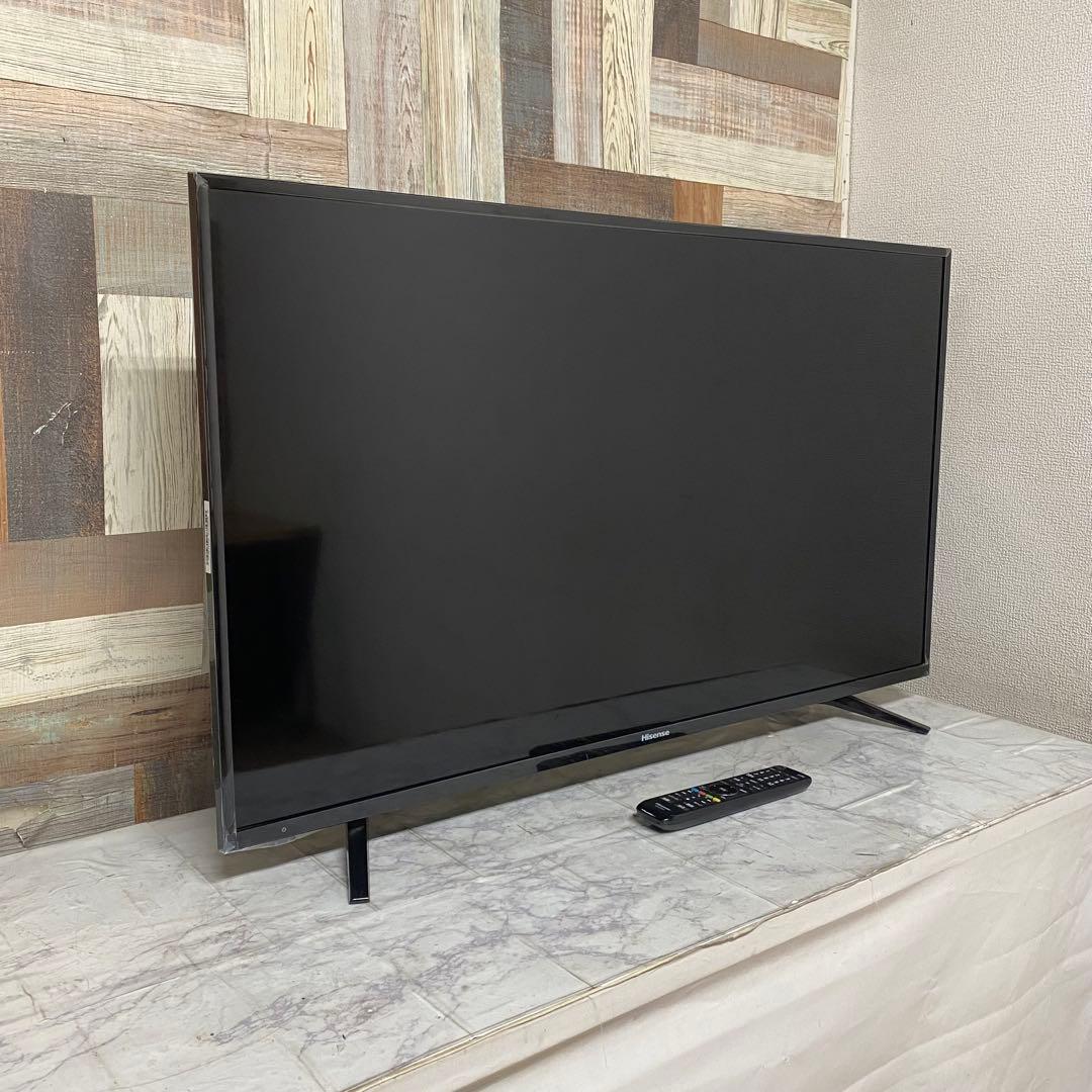 たかさん専用全国送料込ハイセンス43型液晶テレビ外付けHDD裏番組録画対応