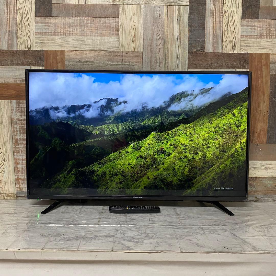 たかさん専用全国送料込ハイセンス43型液晶テレビ外付けHDD裏番組録画対応