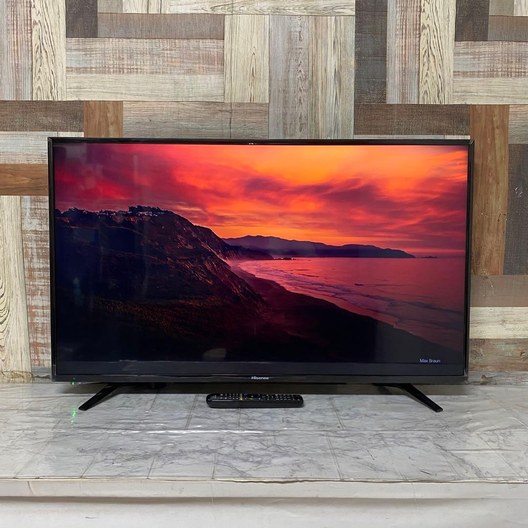 たかさん専用全国送料込ハイセンス43型液晶テレビ外付けHDD裏番組録画対応