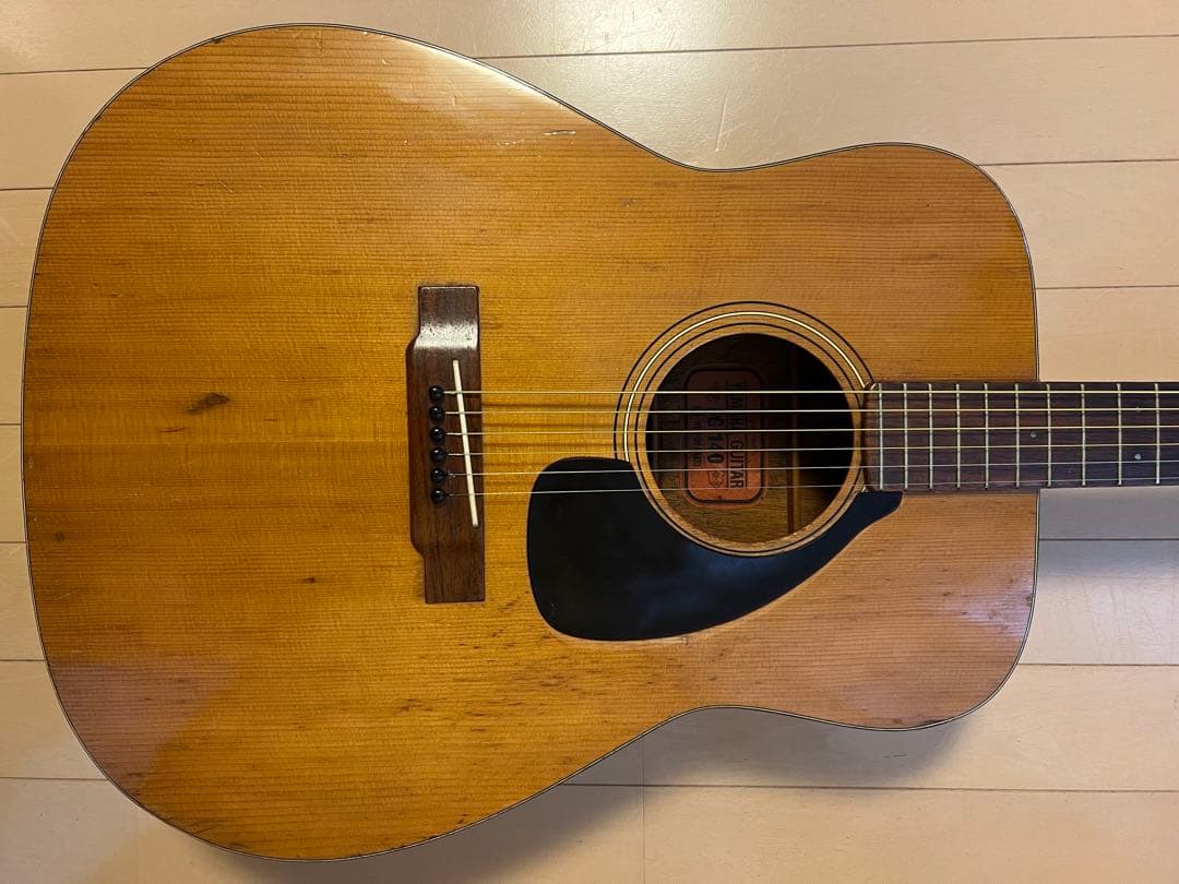 YAMAHA FG140 赤ラベル　ヴィンテージギター　横ロゴ初期希少❗️