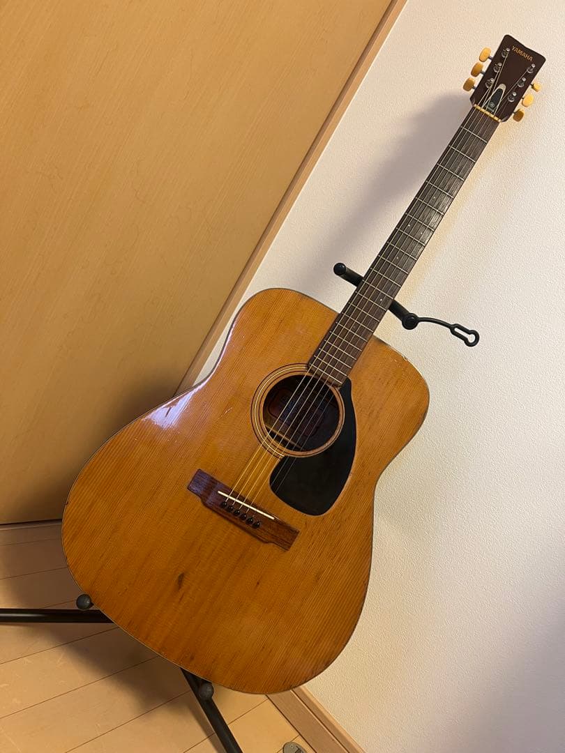 YAMAHA FG140 赤ラベル　ヴィンテージギター　横ロゴ初期希少❗️