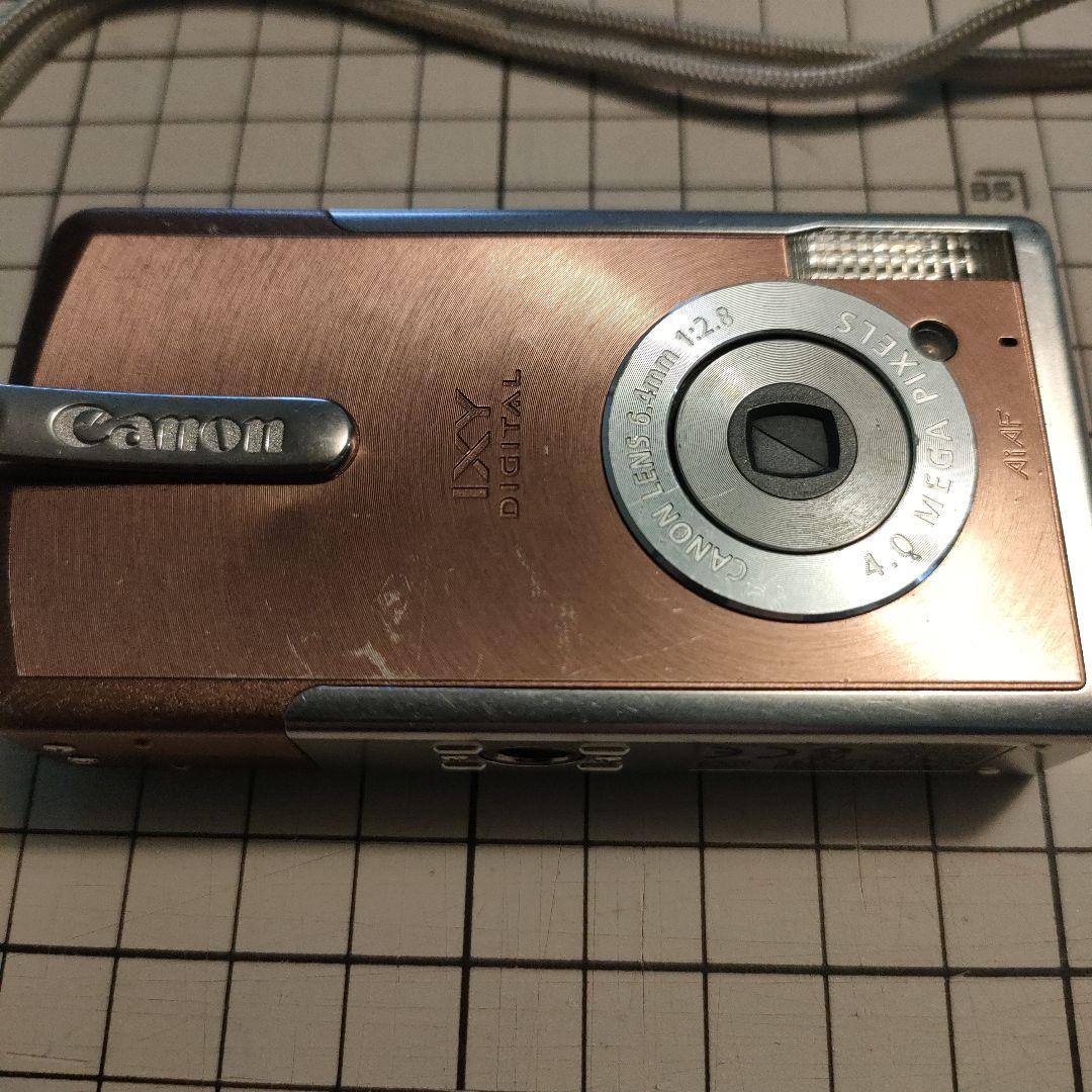 Canon IXY DIGITAL 4.0メガピクセル コンパクトカメラ