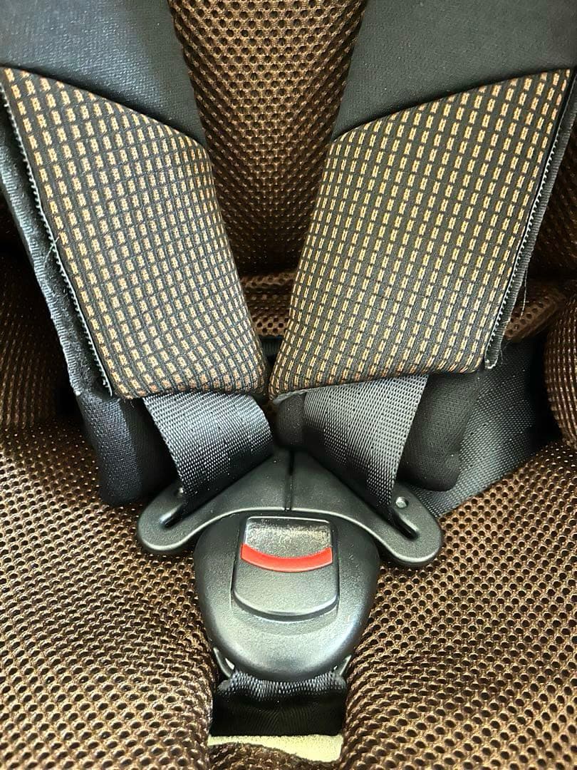 Smart Angel　ハーネスジュニアFIX　ISOFIX　ブラウン