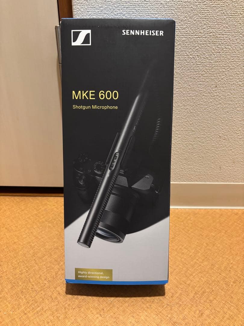 【美品】 SENNHEISER MKE600ショットガンマイク