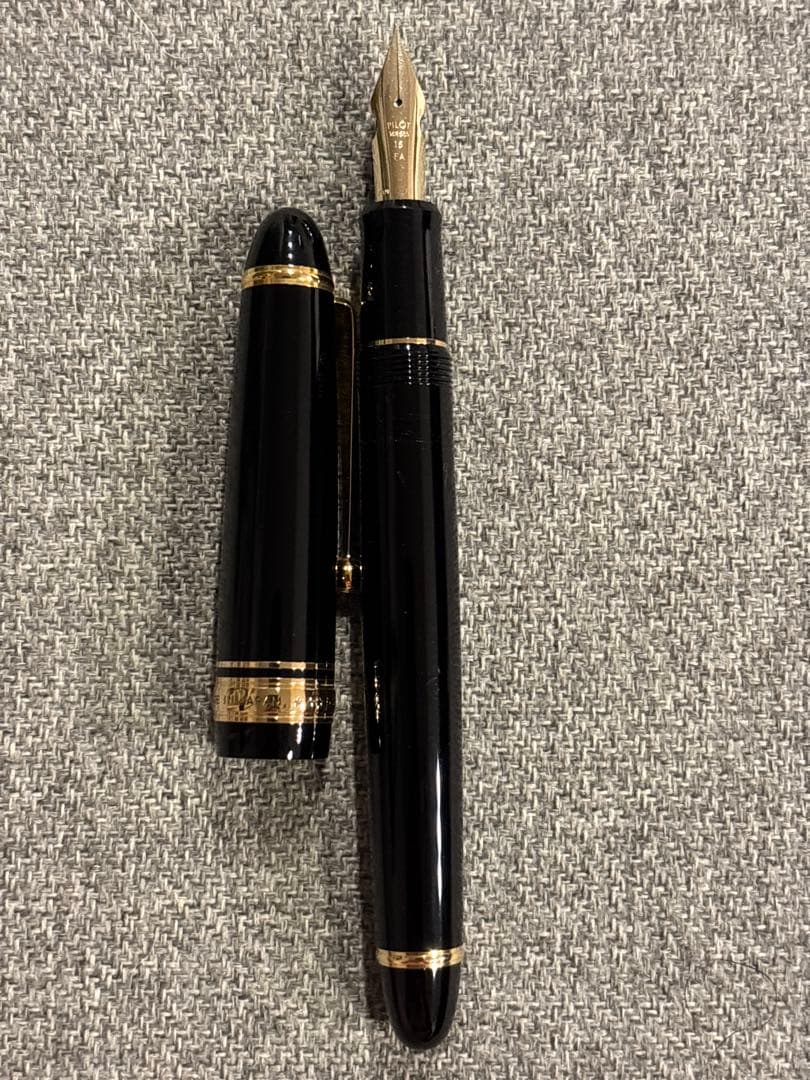 パイロット 万年筆 カスタム743 ブラック