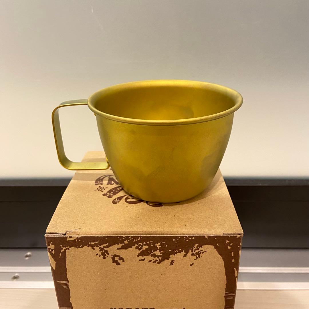 【新品】NODATE Mug 会津塗 漆器 ユニフレーム　チタンカラーマグ