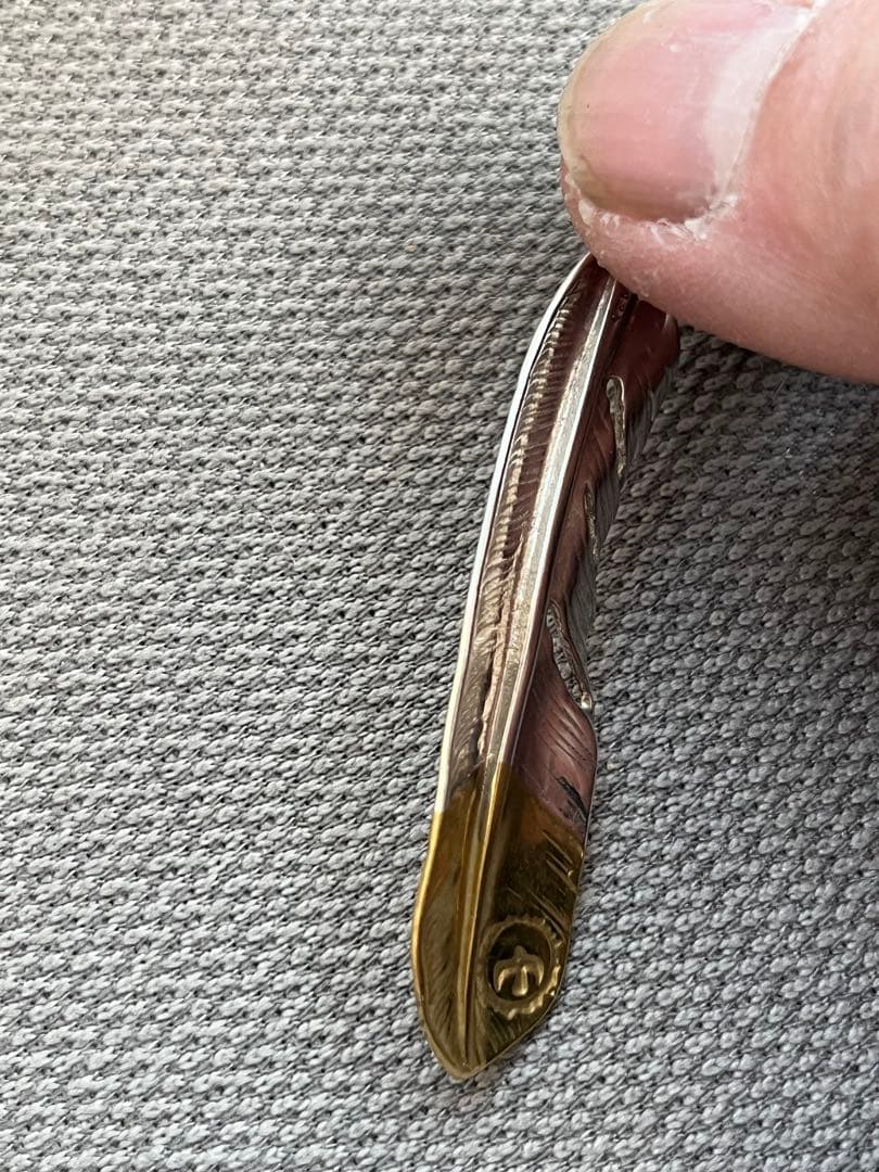 シルバー先金特大フェザー