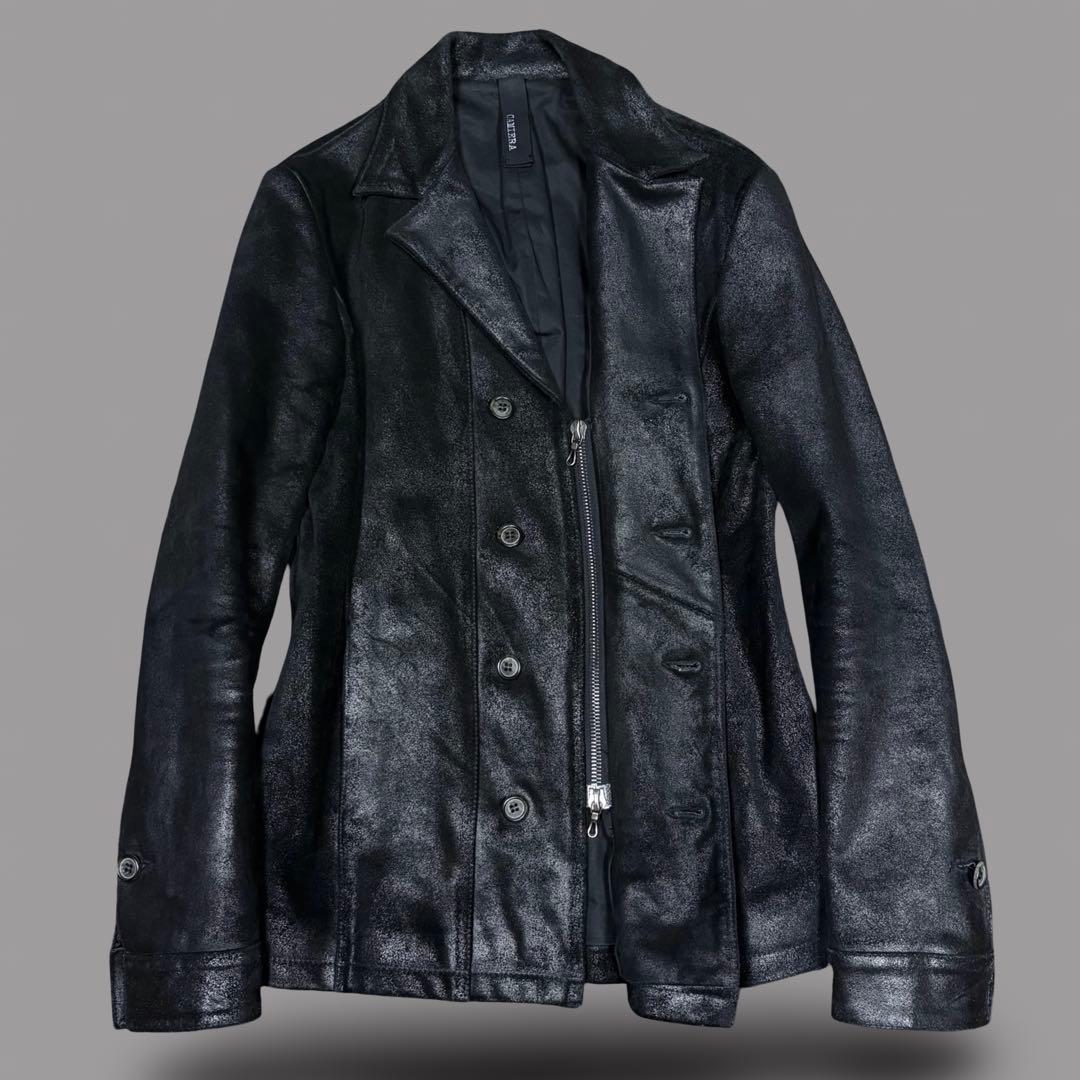 ジャケット・アウター Rare 00s Archive CAMIERA Leather Jacket