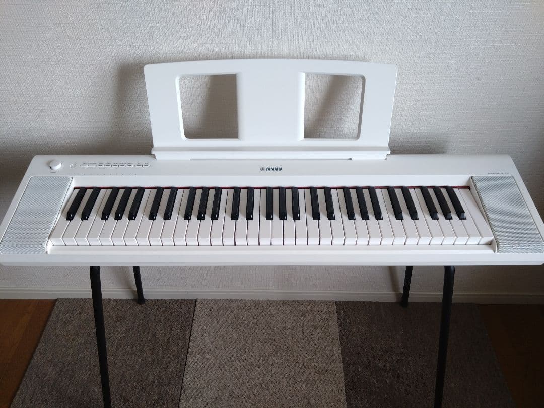 YAMAHA piaggero NP-15 ホワイト 61鍵