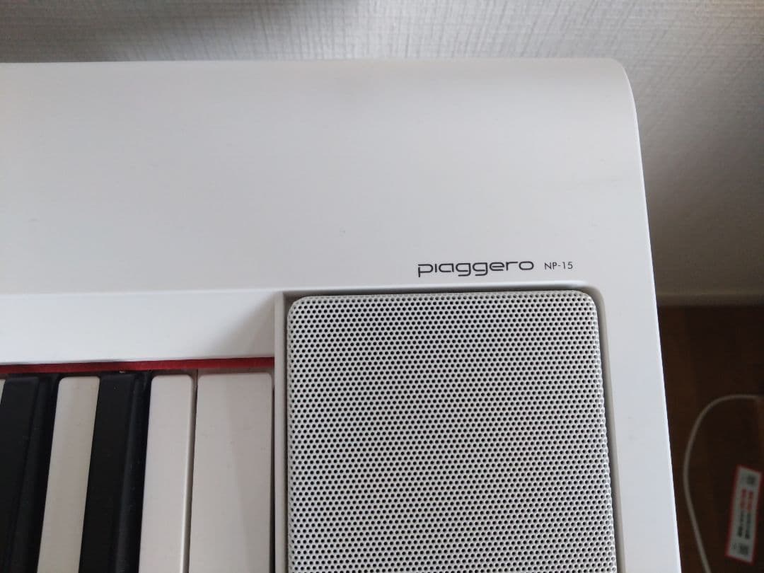 YAMAHA piaggero NP-15 ホワイト 61鍵