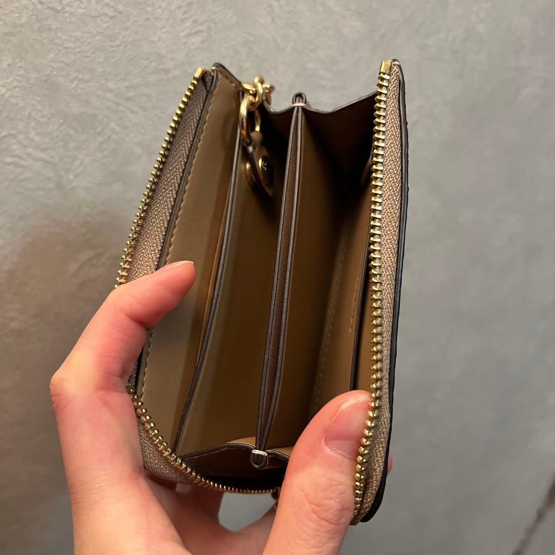 COACH ベージュ ケース、フラグメントケース