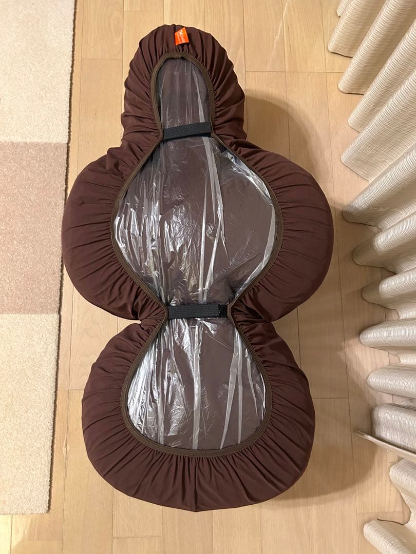 リラクッション＋専用カバー　Ｌサイズ　ブラウン