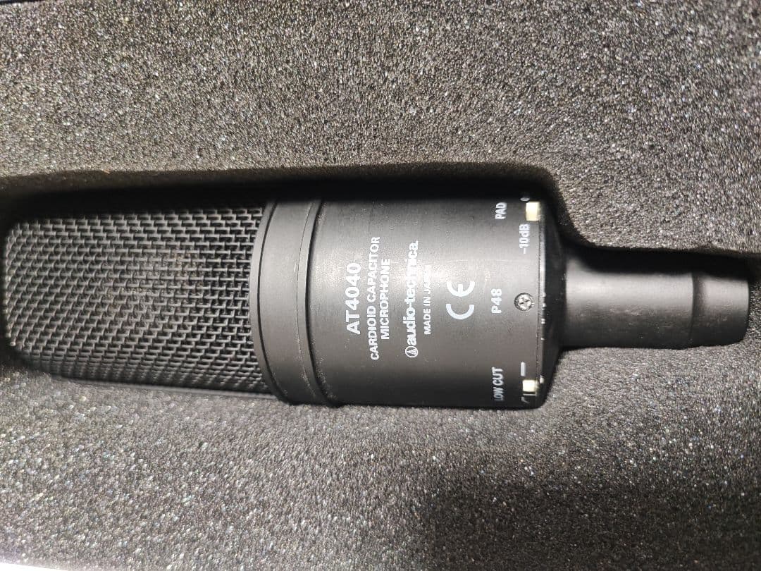 使用感強め Audio-Technica AT4040 コンデンサーマイク