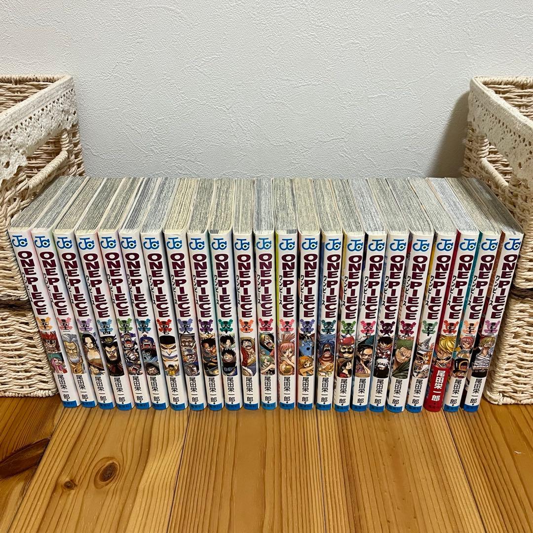 ワンピース 1巻～112巻 ＋ 0巻 ＋777巻 82巻くらい～未読。未開封あり