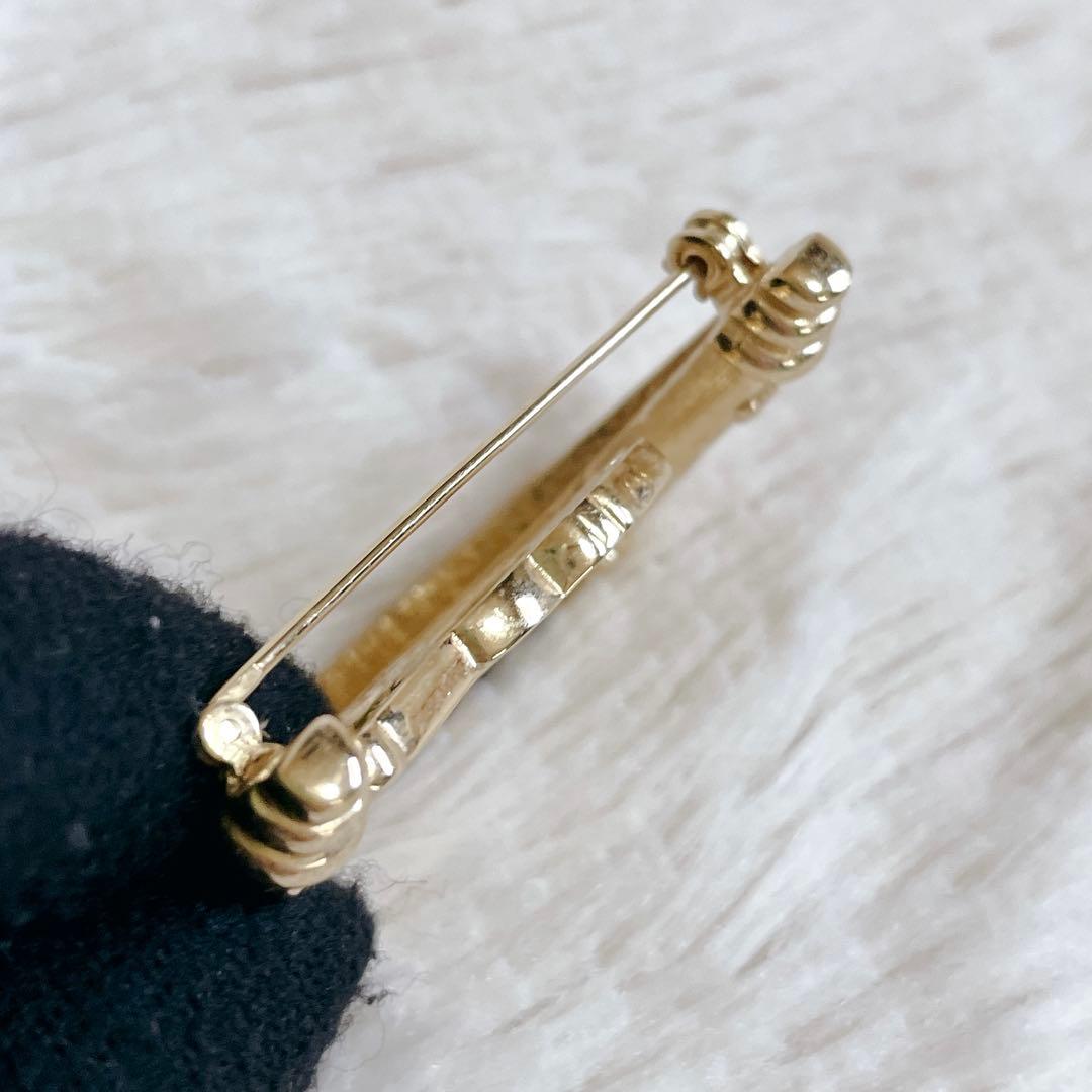 極美品 希少 BURBERRY 騎士 ホースロゴ ゴールド ブローチ バーバリー