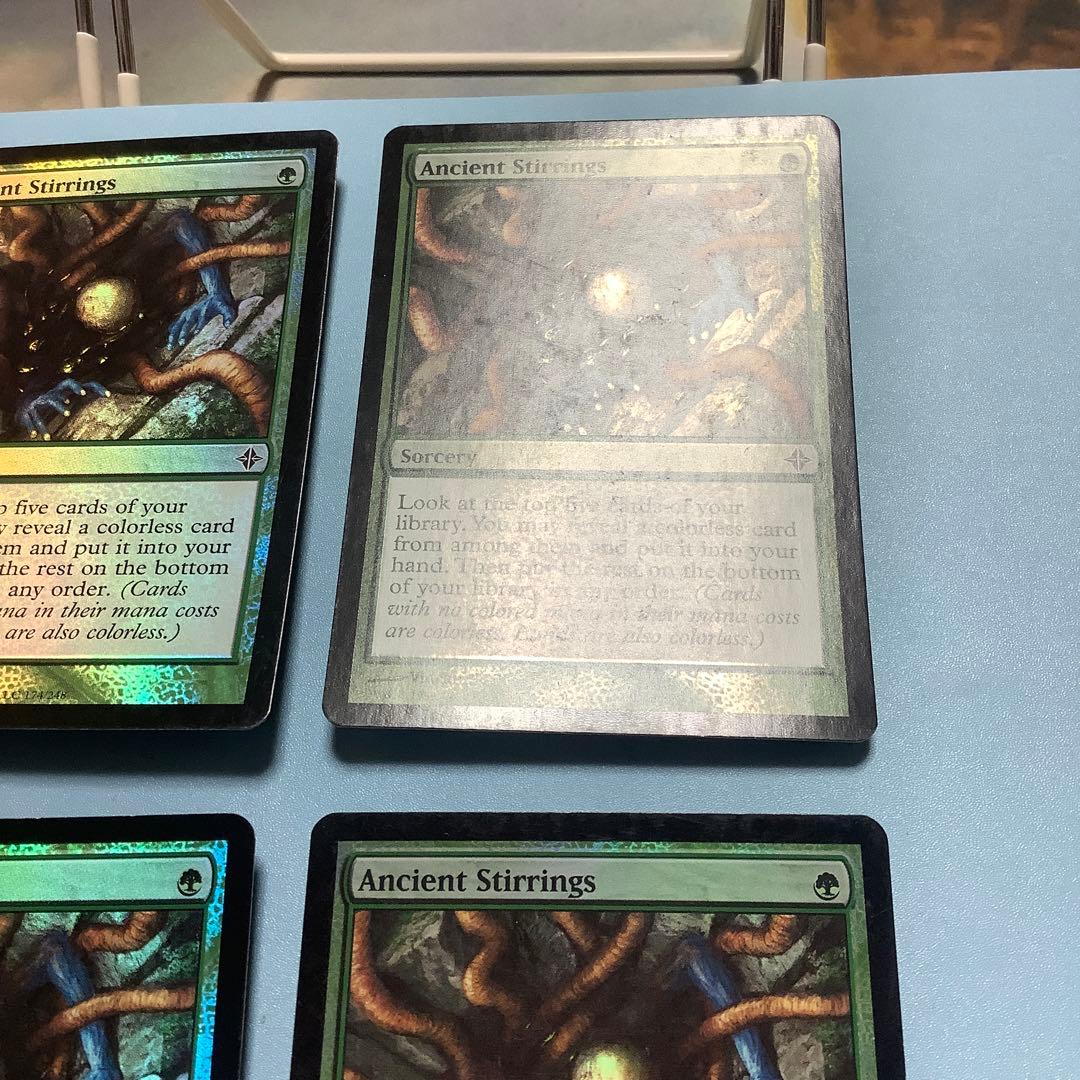 古きものの活性/Ancient Stirrings ROE英語foil4枚セット