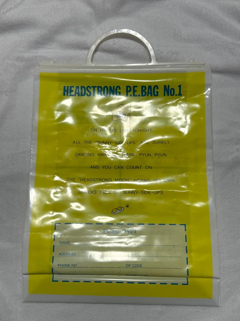ヘッドストロングボンズ　ヘッドストロングムーン　ビニールバッグ