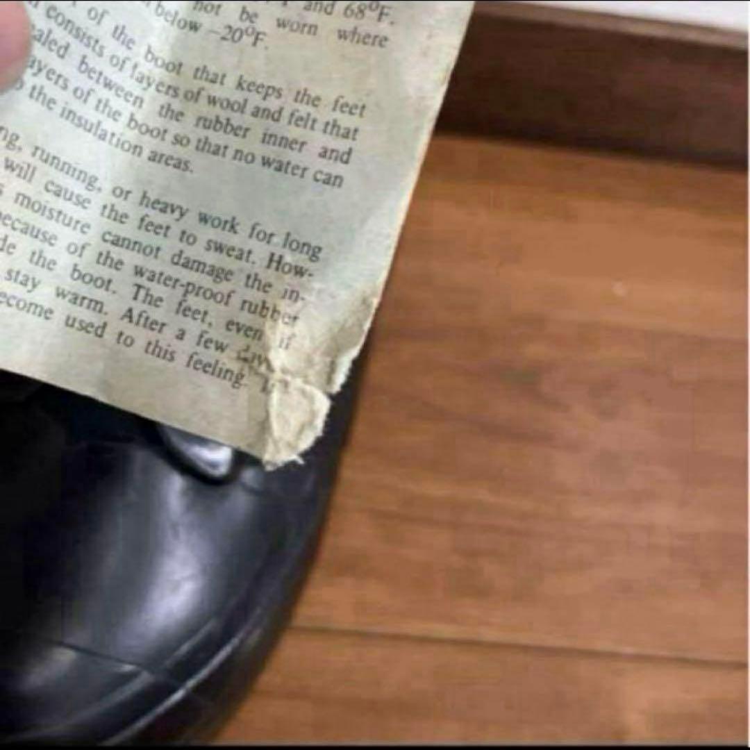 米軍実物　デッドストック　ミッキマウスブーツ　25cm〜25.5cm ④