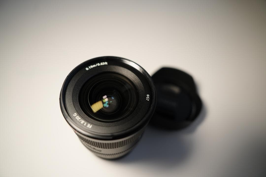 ソニー Sony FE 20mm F1.8 G レンズ