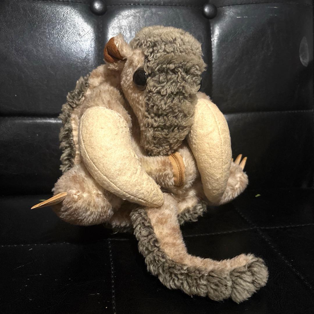 アルマジロ　ぬいぐるみ　ヴィンテージ　希少