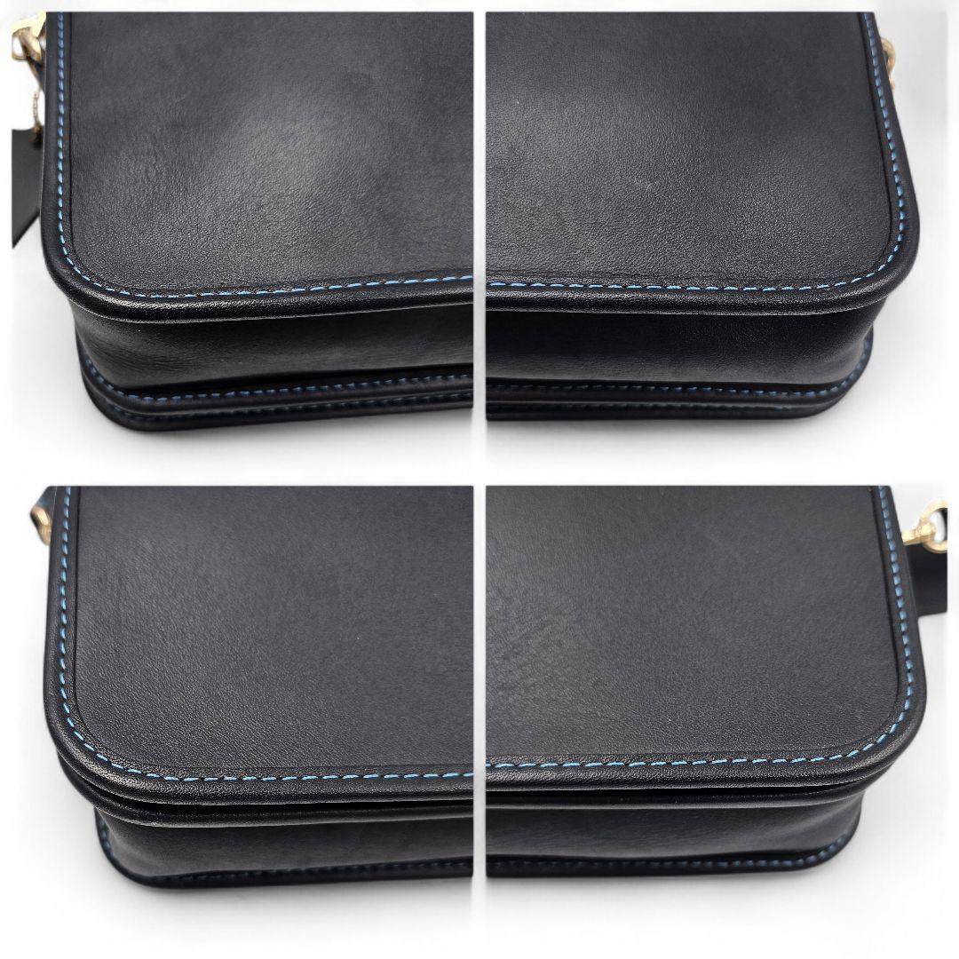 美品　 COACH ディンキー ターンロック ショルダーバッグ クラブタンレザー