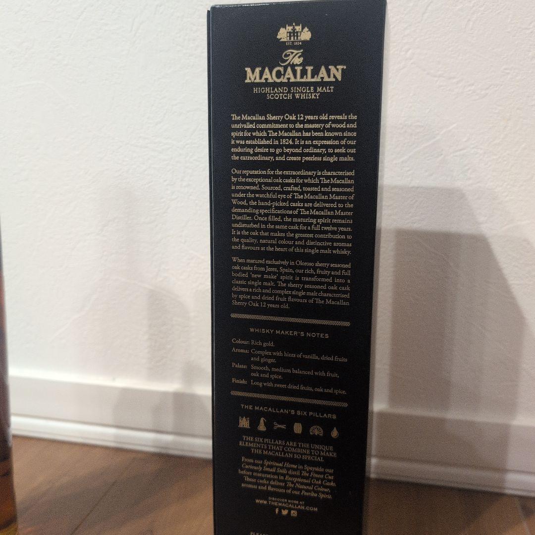 ウイスキー MACALLAN 12