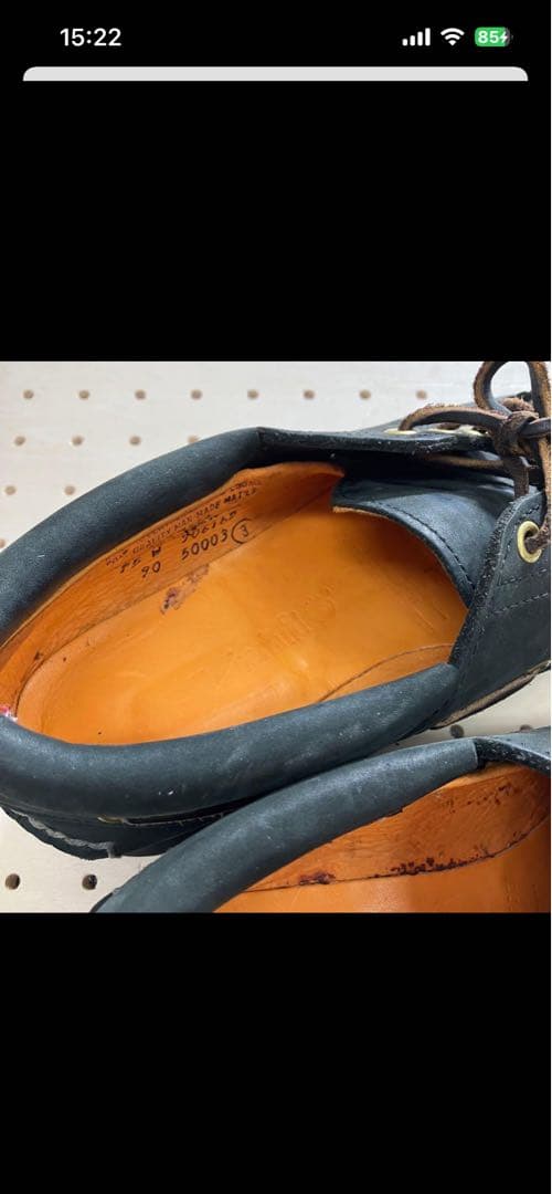 【レア】ティンバーランド 3eye スリーアイ黒 USA製 90s